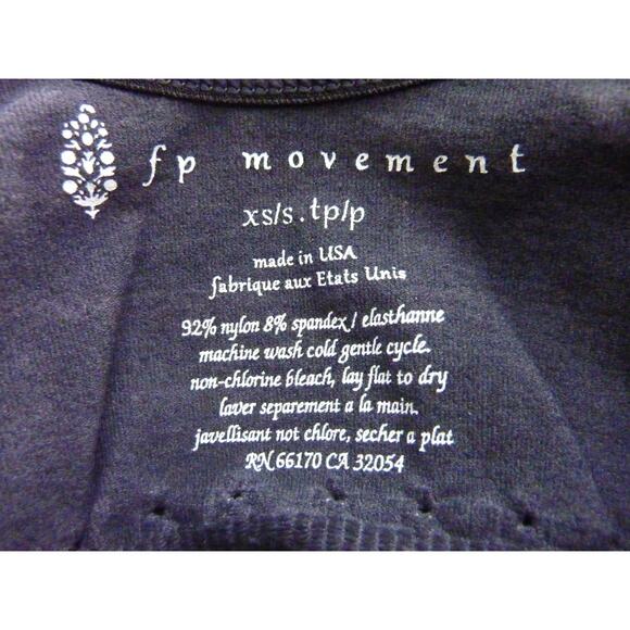 Free People Movement Tie Dye Sports Bra Strappy Back XS/S - Picture 5 of 5